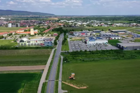 Vor allem im Osten der Stadt sieht die Politik noch Entwicklungspotenzial – unser Bild zeigt den Blick auf die Louis-Escande-Str