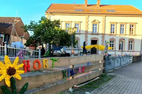 Muss erweitert werden: der Hort in Heltersberg. 