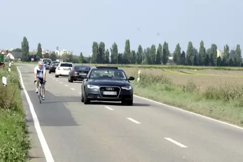 Lange Wegstrecke: Mit einem Radweg auf der L524 wird frühestens in zwei Jahren gerechnet. 