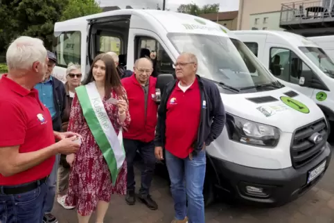 Kuseline Jil Biedinger im Gespräch mit Karl-Heinz Schoon.