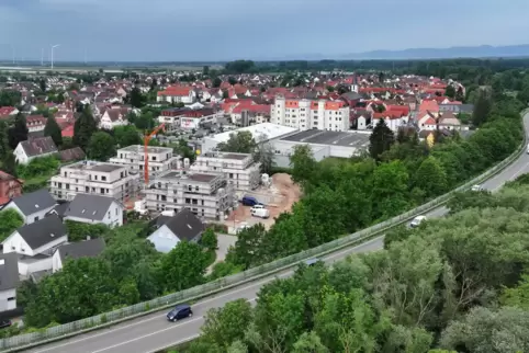 Hier entstehen 28 Wohnungen: Wohnpark am Hainbach.