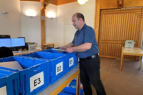 Die Vorbereitungen für die Wahlen am 9. Juni laufen in der VG-Verwaltung Enkenbach-Alsenborn auf Hochtouren. Markus Wagner, eine