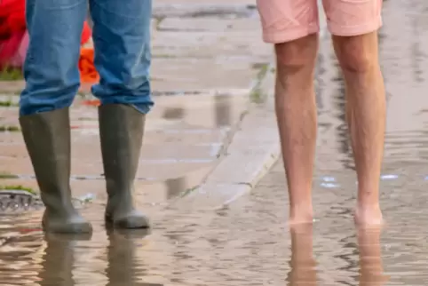  Bayern ist derzeit nach heftigen Regenfällen von Überschwemmungen betroffen.