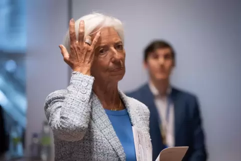 Christine Lagarde, Präsidentin der Europäischen Zentralbank (EZB). 