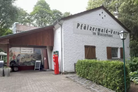 Das Wasserhaus: Derzeit steht der Pfälzerwaldverein ohne Pächter für das Vereinsheim da.