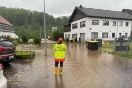 Land unter hieß es am 17. Mai in Mittelbach. 