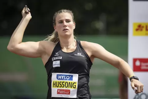 Christin Hussong aus Herschberg tritt am Montag bei der EM in Rom in der Qualifikation an.