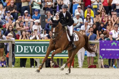 Goldkurs in Balve: Emilia Löser und Dexter Bois Margot. 