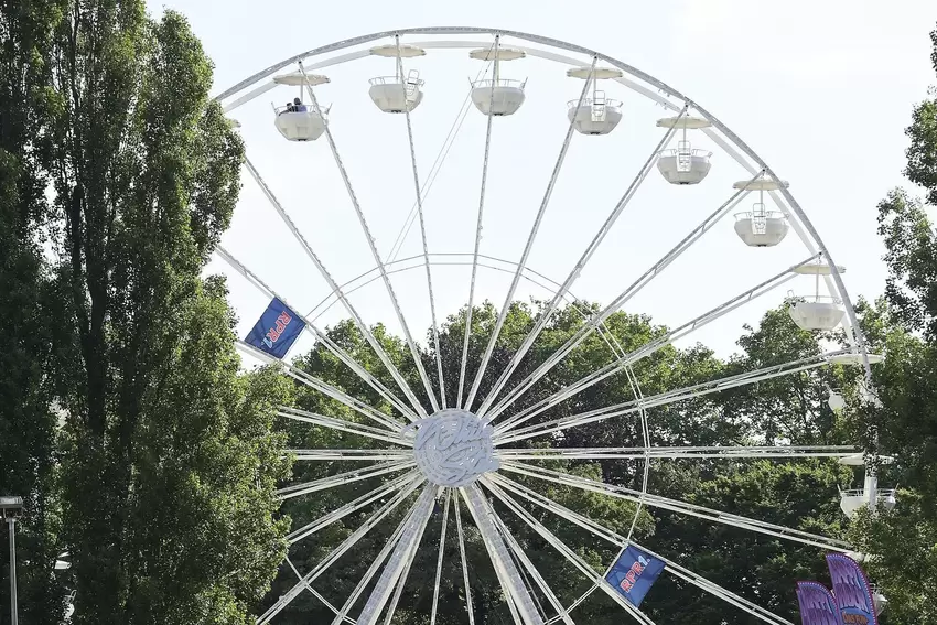 Ein Höhepunkt: das Riesenrad.