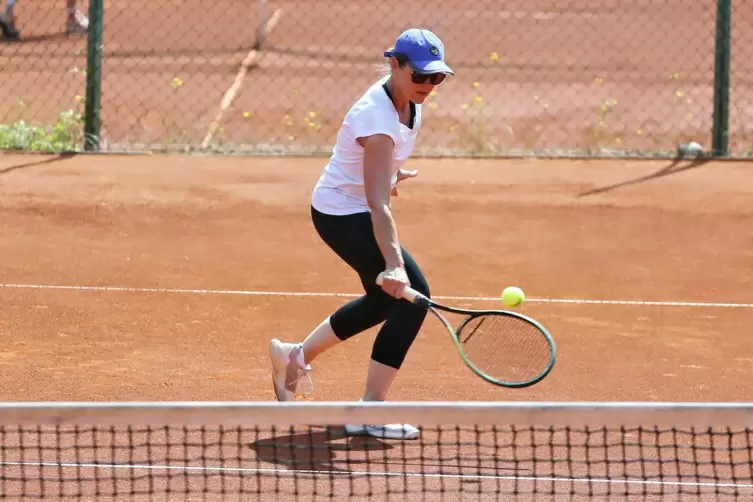 Siegte souverän in zwei Sätzen: Karolin Braun vom TC Kusel. 