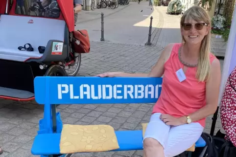 Plauderbank: Angebot von Gemeindeschwester plus Heidi Gangkofner. 