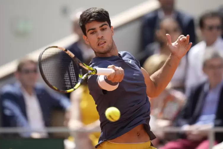 Carlos Alcaraz gewann das Finale in Paris.