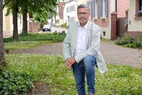 Neuer Ortschef von Schwegenheim: Andreas Weber. 