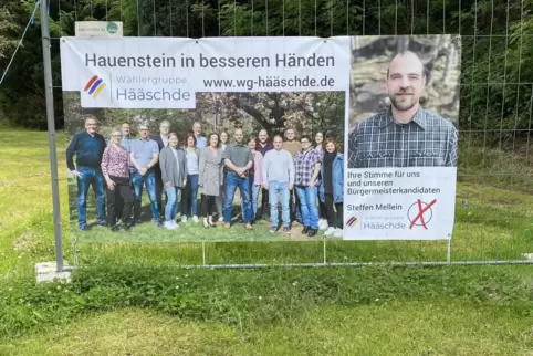 Die Wählergruppe Hääschde hat sechs Sitze im Verbandsgemeinderat erobert. 