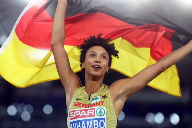 Gold gewonnen: Malaika MIhambo 