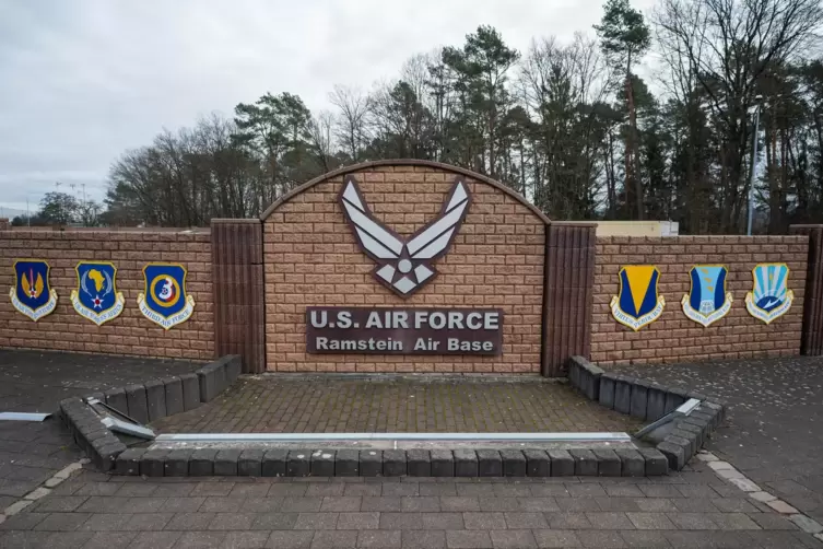 Die US Air Base in Ramstein-Miesenbach.