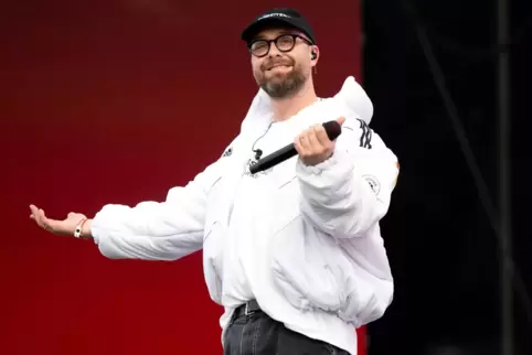 Ist mit seinem EM-Song am Mittwoch beim Fanfest aufgetreten: der Westpfälzer Mark Forster. 