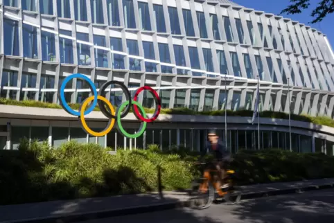 Die Zentrale des IOC. 
