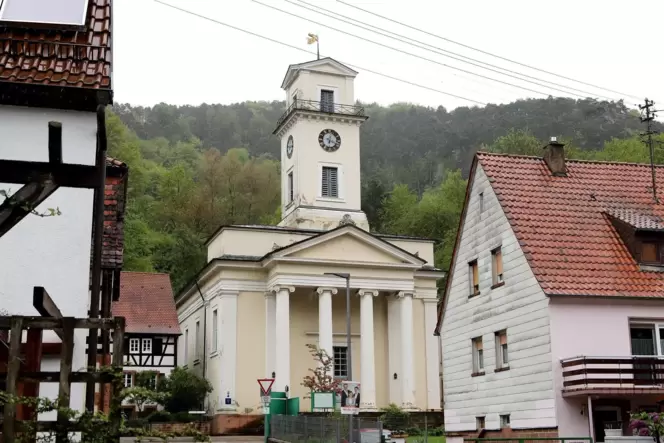 DIe evangelische Kirche in Rinnthal.