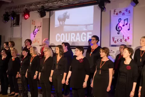 Das war beim 20. Jubiläum: Konzert des Frauenchors Femmes Vocales im Bürgerhaus Quirnbach.