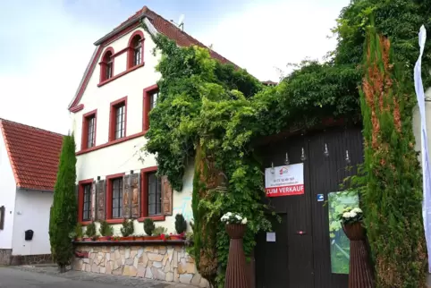 Steht zum Verkauf: das Café Solo in Weisenheim am Berg.