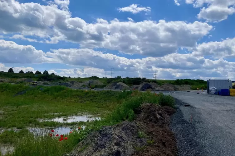 Noch ist sie nur eine Schotterpiste, aber die Ringstraße im Baugebiet Süd X soll bald den Namen einer Göllheimerin tragen.