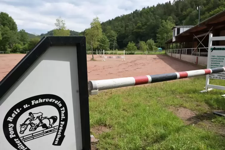 Die Anlage des Pfälzer Pony Reit- und Fahrvereines Thaleischweiler-Fröschen: Am Wochenende geht hier das Jubiläumsreitturnier üb