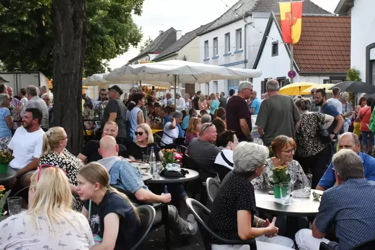 In Weisenheim wird wieder gefeiert. 