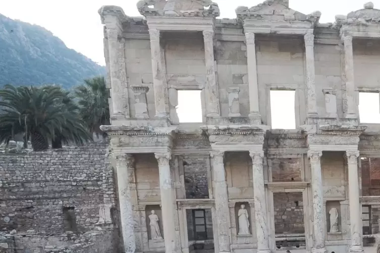 Berühmte Kulisse nahe Izmir: Ephesus. 