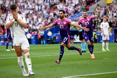 Der Kapitän macht alles klar: Ilkay Gündogan nach seinem Treffer zum 2:0. 