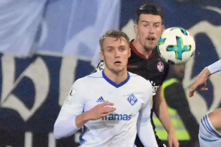 FKP-Verteidiger Manuel Grünnagel war schon in den heißen Pokalderbys gegen die FCK-Profis 2018 und 2019 dabei. 