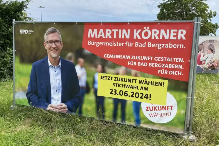 Der aktuelle erste Beigeordnete Martin Körner möchte neue Stadtbürgermeister Bad Bergzaberns werden.