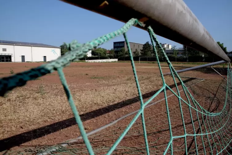 Der Horstsportplatz liegt brach und wird überplant. 