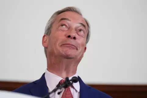 Träumt von einem Sitz im Unterhaus: Nigel Farage.