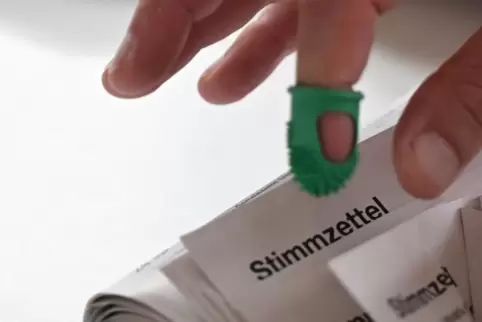 Die Auszählung der Stimmen ging bei der Stichwahl flott (Symbolfoto).