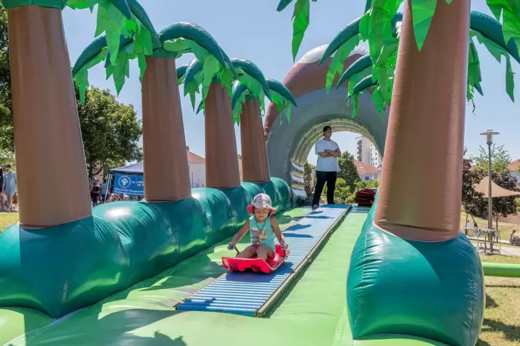 Für Kinder wird im Lamotte-Park wieder viel geboten. 