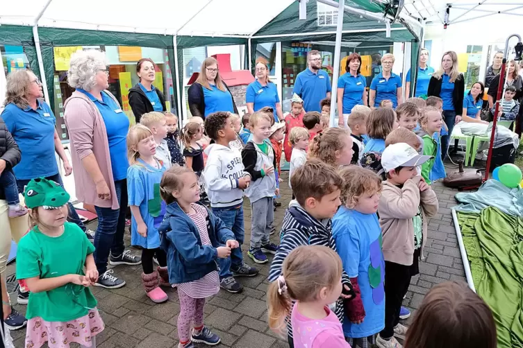 Die Kinder boten eine tolle Vorführung.