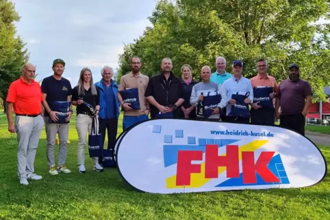 Die Gewinner beim FHK-Turnier in Baumholder.