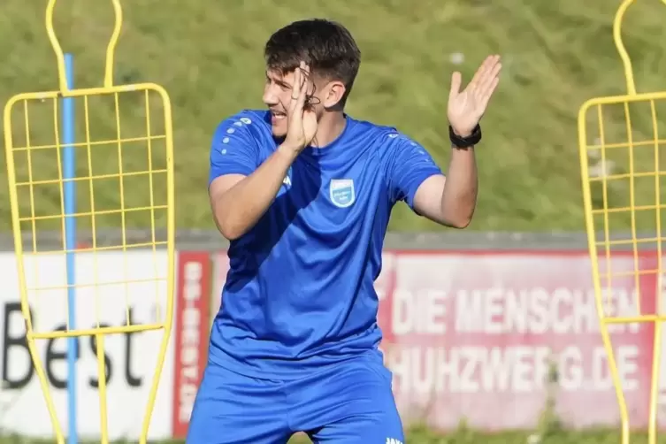 Erstes Training: Marco Göbel.