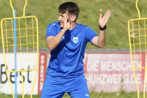 Vom Flugplatz direkt nach Mechtersheim: Marco Göbel am Montag.