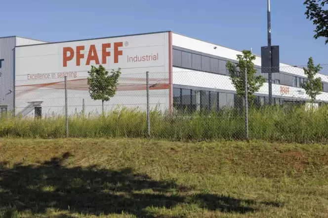 Pfaff produziert in Kaiserslautern Industrienähmaschinen und Schweißmaschinen.