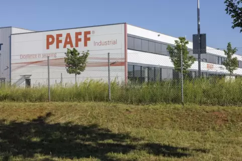 Pfaff produziert in Kaiserslautern Industrienähmaschinen und Schweißmaschinen. 