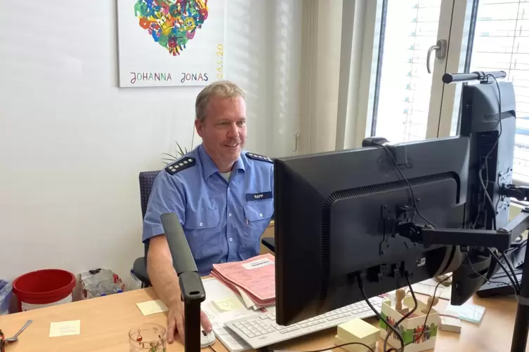 Der neue Stellvertretende Leiter der Polizeiinspektion Germersheim heißt Christian Rapp. 