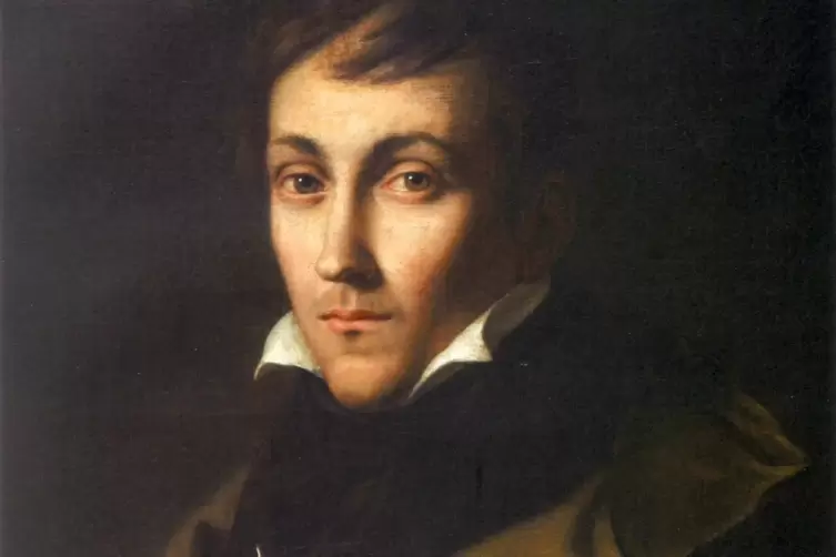 Charles-François Soehnée, um 1812 poträtiert von seinem Maler-Studienfreund Pierre-Louis Delaval.