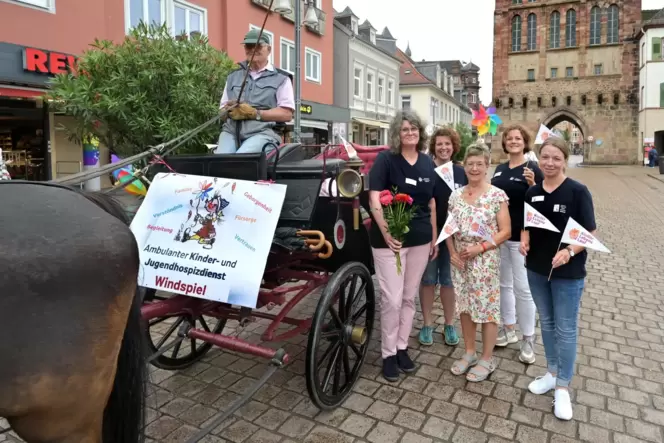 Speyer, Aktionstour, Ambulanter Kinder- und Jugendhospizdienst Windspiel.