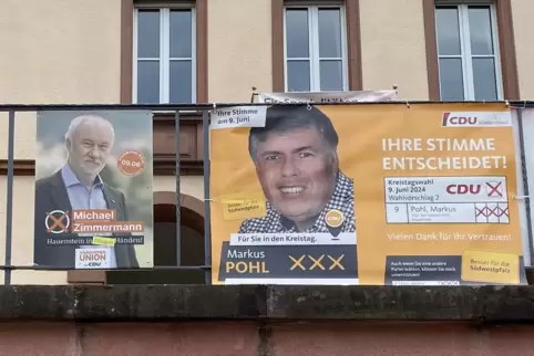 Am Ende waren die Spitzenkandidaten der Hauensteiner CDU, Michael Zimmermann und Markus Pohl, die Wahlverlierer.