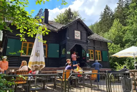 Nicht nur Ausflugsziel: Im Naturfreundehaus im Kohlbachtal kann man auch übernachten.