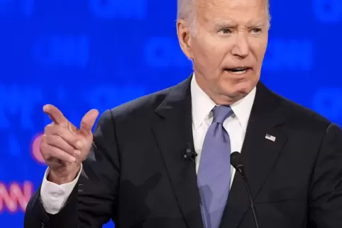 Der TV-Auftritt von Joe Biden geriet zum Desaster für den US-Präsidenten. 