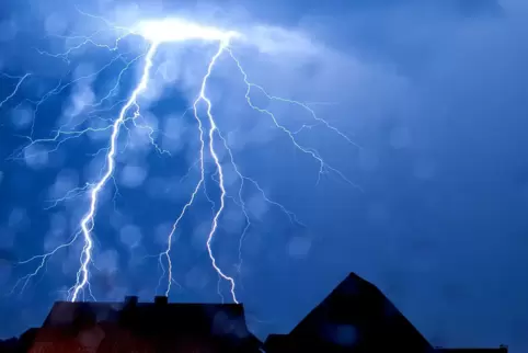 Gewitter in Rheinland-Pfalz und dem Saarland