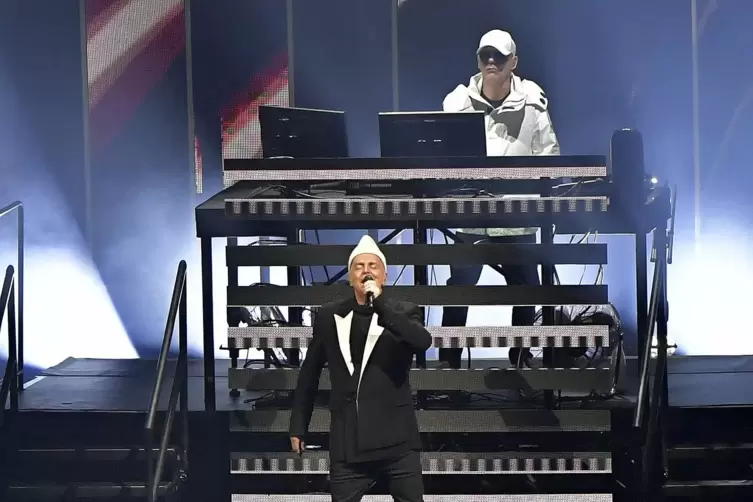 Bewährte Arbeitsteilung seit 40 Jahren: Sänger Neil Tennant und Musiker Chris Lowe sind die Pet Shop Boys.